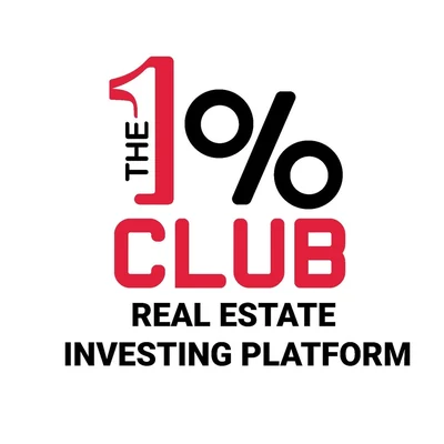 The 1% Club real estate investing platform logo