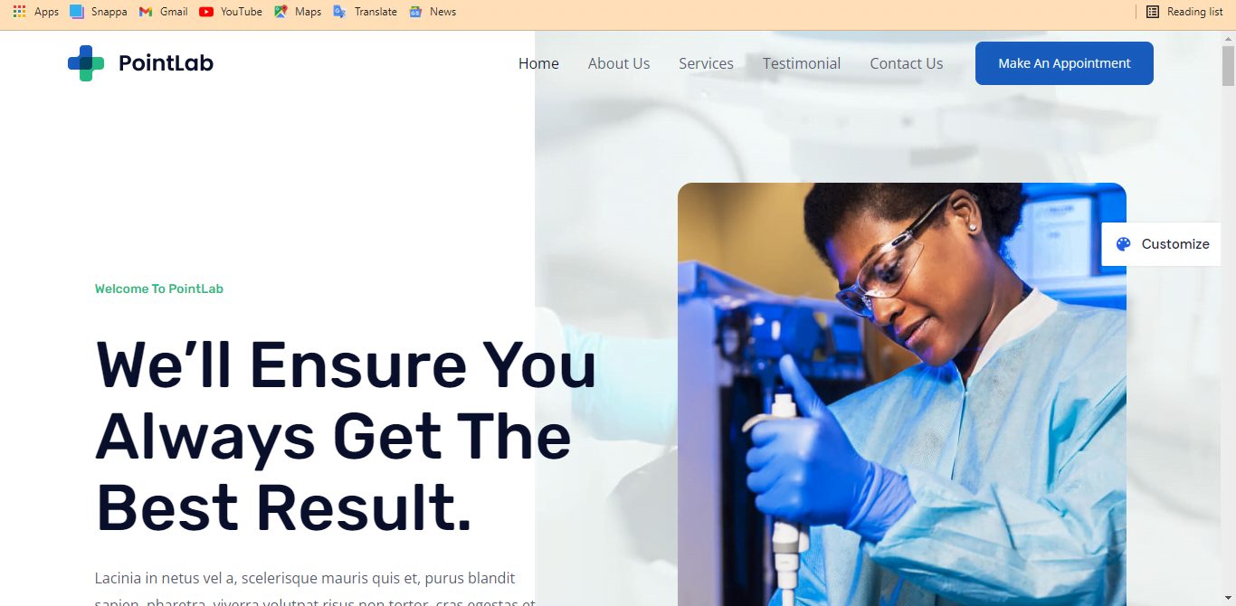 How to create a wordpress website